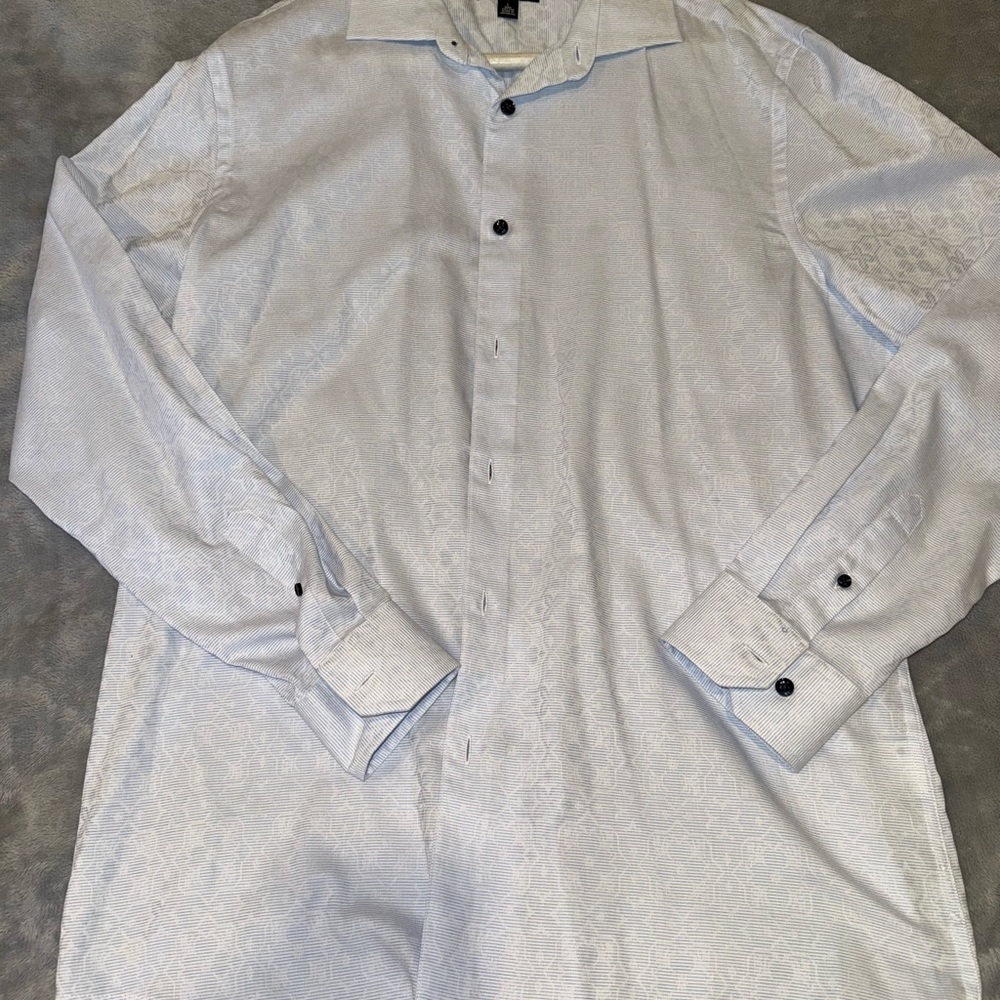 Alfani White Dress Shirt Long Sleeve